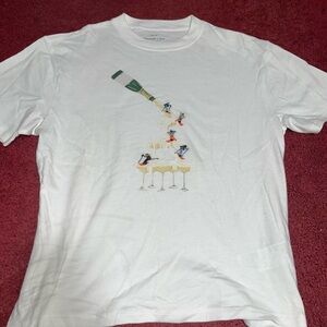 Abercrombie & Fitch White Easy Tee